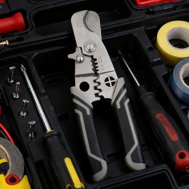 Imagem de Descascador de fios multifuncional 12-18AWG