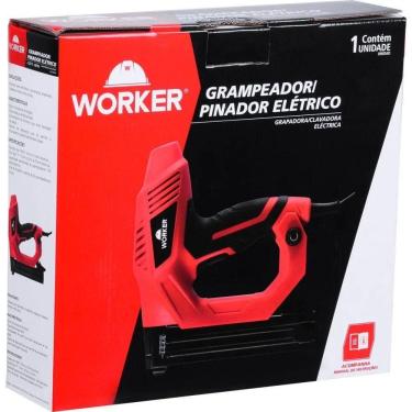 Imagem de Grampeador Pinador Elétrico Worker 220V