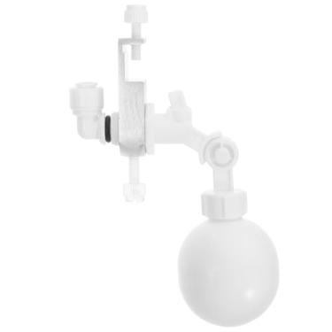 Imagem de Mikikit 1 conjunto de válvula flutuante ajustável para aquários, controlador automático de nível de água, enchimento de água de plástico para tanques de água doce