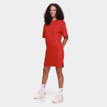 Imagem de Vestido Fila Mid Basic Feminino, Vermelho, GG