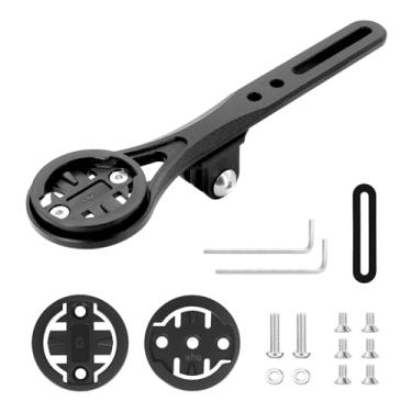 Imagem de BSSOK Bike Aero, suporte integrado para guidão frontal, sistema de guidão integrado, suporte de computador para bicicleta compatível com Garmin, Wahoo, Go Pro