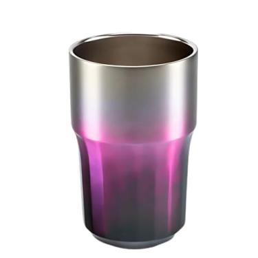 Imagem de COPO Inox Quente Frio Lindo Estioso Anti Derrapante 384ML(Rosa 384ml)