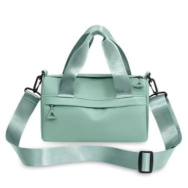 Imagem de Bolsa Leve Viagem Crossbody Casual Esportivo Sacola Mão Ombro Feminino(Verde【Impermeável】)