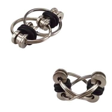 Imagem de Filppy Chain Fidget Toy Anti E Ansiedade Preto