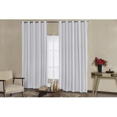 Imagem de cortina grande cortina blackout 5,80X2,70m cortina corta luz 100% poli