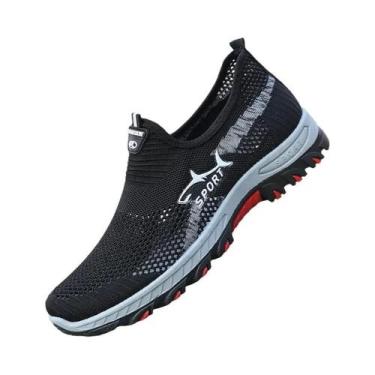 Imagem de Tênis Esportivos Masculinos Leves E Respiráveis De Verão Em Lona - NON