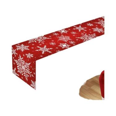 Imagem de Caminho De Mesa Feliz Natal 2024, Decoração Para Casa, Capa De Mesa, T