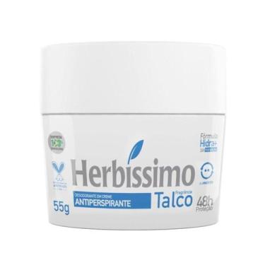 Imagem de Desodorante Creme Herbissimo Talco Antitranspirante 55g