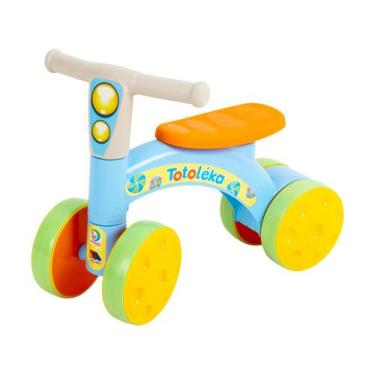 Imagem de Bicicleta Equilíbrio Infantil Andador Sem Pedal 4 Rodas Bebe - Cardoso