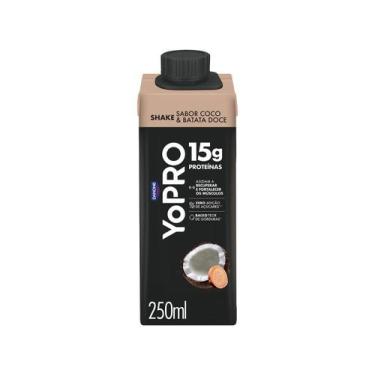 Imagem de Kit 4 YoPRO Bebida Láctea UHT Coco com Batata-Doce 15g de proteínas 25