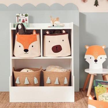 Imagem de Estante Organizadora Fox 100% Mdf (brinquedos Infantil) - WoodCore