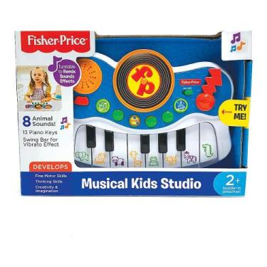 Imagem de Brinquedo musical Fisher Price Musical Kids Studio Piano