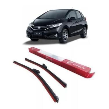 Imagem de Par Palheta Limpador Parabrisa Honda Fit 2009 A 2014 E Tracker 14 Cino
