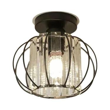 Imagem de Luminárias De Teto Modernas Em Vidro E27 Para Corredor, Varanda E Sala