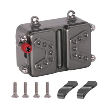 Imagem de Caixa receptora ESC para SCX10 1/10 RC Buggy Spa Metal - Gloome Store