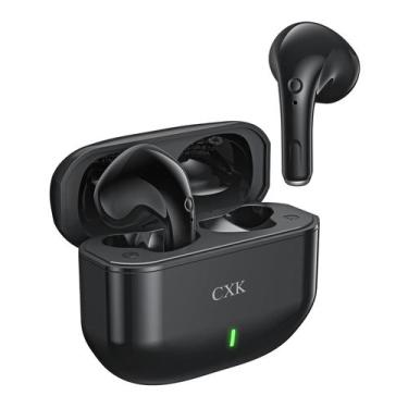 Imagem de Fones de ouvido sem fio CXK Bluetooth 5.3 36Hrs Playtime IPX7 pretos
