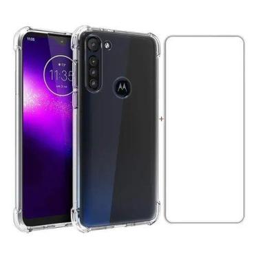 Imagem de Capa Capinha + Pelicula Protetora Para Moto One Fusion Plus - Universo