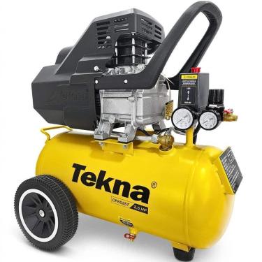 Imagem de Compressor de Ar 2,5HP 8 Pés 22L Lubrificado CP8525T TEKNA