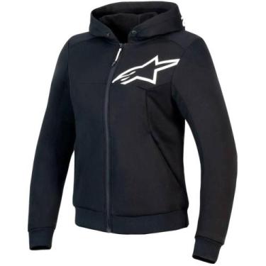 Imagem de Jaqueta Feminina Alpinestars Stella Chrome V2 Sport Hoodie, P, Preto, 