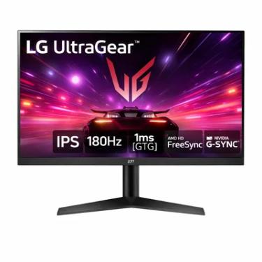 Imagem de Monitor Gamer Lg Ultragear 27 Full Hd 144hz 1ms Ips Gsync Freesync Hdr10 Preto 27g411ab