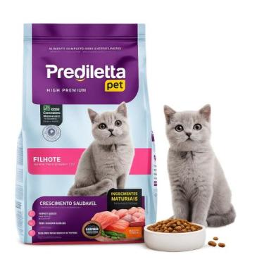 Imagem de Ração Para Gato Filhote Premium 2,5kg Prediletta Pet