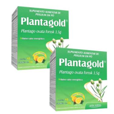Imagem de Kit 2 und Planta Gold Laranja 30 Sachês