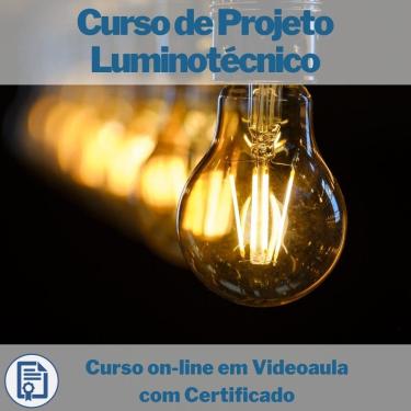 Imagem de Curso on-line em videoaula de Projeto Luminotécnico com Certificado