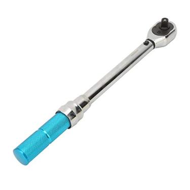 Imagem de Chave de predefinida, chave de catraca de aço totalmente cromado de ajustável para uso industrial para uso profissional(ZYB-60 (3/8))