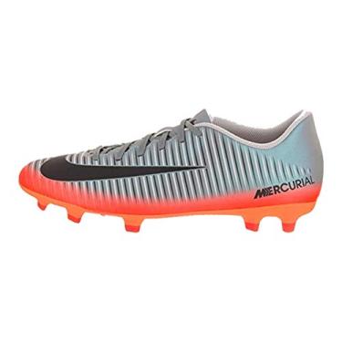 Imagem de Nike Mercurial Vortex III CR7 (FG) Firm Ground Football Boots - Cool Grey/Metallic Orange Size 13