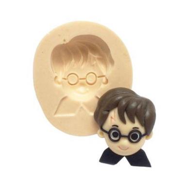 Imagem de Molde De Silicone Rosto Harry Potter