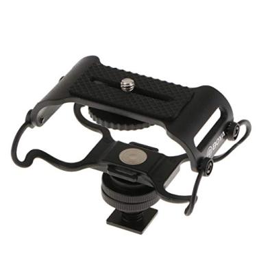 Imagem de Microfone com montagem de choque digital gravador de microfone para montagem em choque