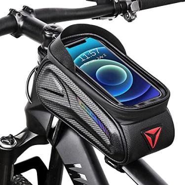 Imagem de WISAN Bolsa Impermeável de Celular Para Bicicleta, Preto