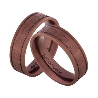 Imagem de Aliança Aço Greek 6.5mm U.IPBW