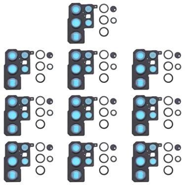 Imagem de For for galaxy S22 Ultra 5G SM-S908B 10pcs Camera Lens Cover