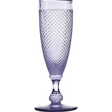 Imagem de Conjunto de Taças para Champagne Rojemac Bico de Jaca 120Ml 6 Peças Violeta