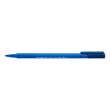 Imagem de Staedtler 323 – 3 canetas azuis de feltro – canetas de feltro (azul, 1 mm, azul)