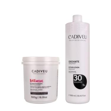 Imagem de Kit Cadiveu Buriti Mechas Pó Descolorante + Oxidante 30 Volumes