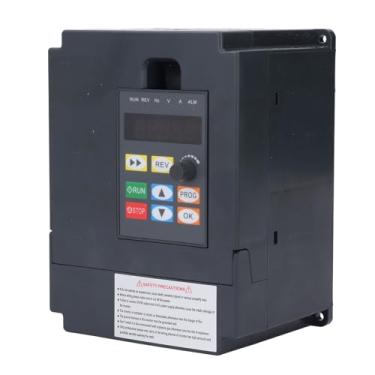 Imagem de Inversor de Unidade Variável, Controlador de Velocidade de Unidade de Frequência Variável 1PH AC220V Entrada 3PH AC0-220V Saída para Motor 2,2KW