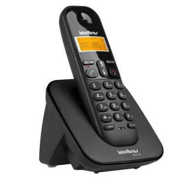 Imagem de Telefone Sem Fio display luminoso Data e Hora Despertador - Intelbras