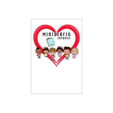 Imagem de Painel De Festa Vertical 1,50 x 2,20 - Ministério Infantil Coração 072