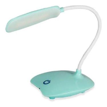 Imagem de Luminária Led Recarregável Para Mesa Flexível 360 Garra Clip - led dec