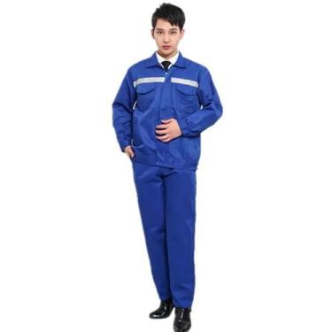 Imagem de Conjunto Uniforme Profissional EPI Segurança Trabalho Faixa Refletiva 