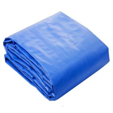 Imagem de Lona para lago 3 x 3 tanque de peixes cisterna com 300 micra - Lonas A