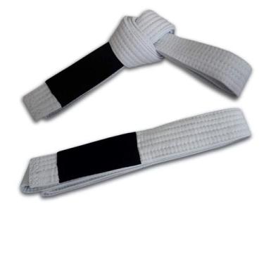 Imagem de Faixa kimono jiu jitsu Adulto - Pulmax, Branco, Preto, A1
