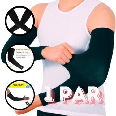 Imagem de manguito Proteção Solar UV50+ Segunda Pele uv unissex o Par - L&C