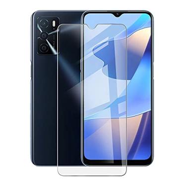 Imagem de [1 peça] película protetora de tela para Oppo A16 (6,5 polegadas), película protetora de vidro temperado antiarranhões de dureza 9H HHUAN, película protetora de vidro temperado sem bolhas para Oppo A16