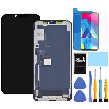 Imagem de ZTOOYO Kit de substituição de tela para iPhone 11 Pro para iPhone 11 Pro para iPhone 11 Pro A2160 A2217 A2215 Display LCD digitalizador Touch Screen Assembly com ferramentas de reparo 14.7 cm preto