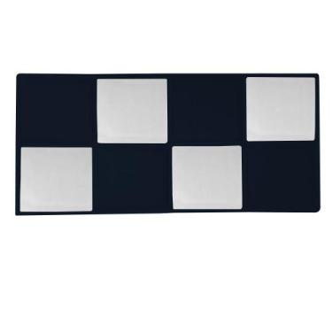 Imagem de Painel Estofado Bianca 90 cm Para Cama Box Quarto Solteiro MV Suede Az