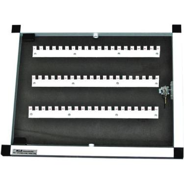 Imagem de Claviculário (organizador) de Chaves em Alumínio porta em Acrílico par