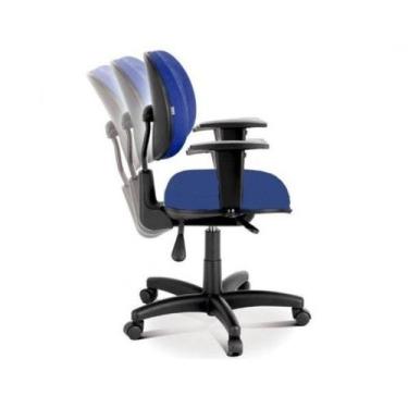 Imagem de Cadeira Giratória Executiva Ergonômica Com Braço com Regulagem de Altu